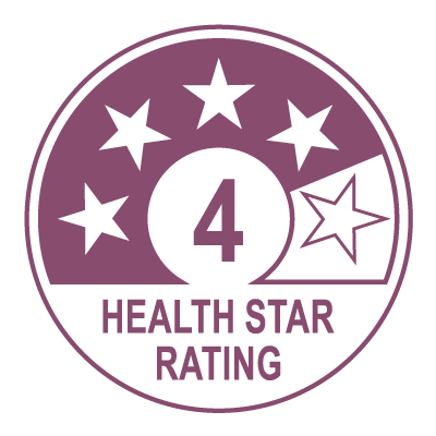 4.0 Health Star Rating