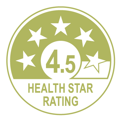 4.5 Health Star Rating